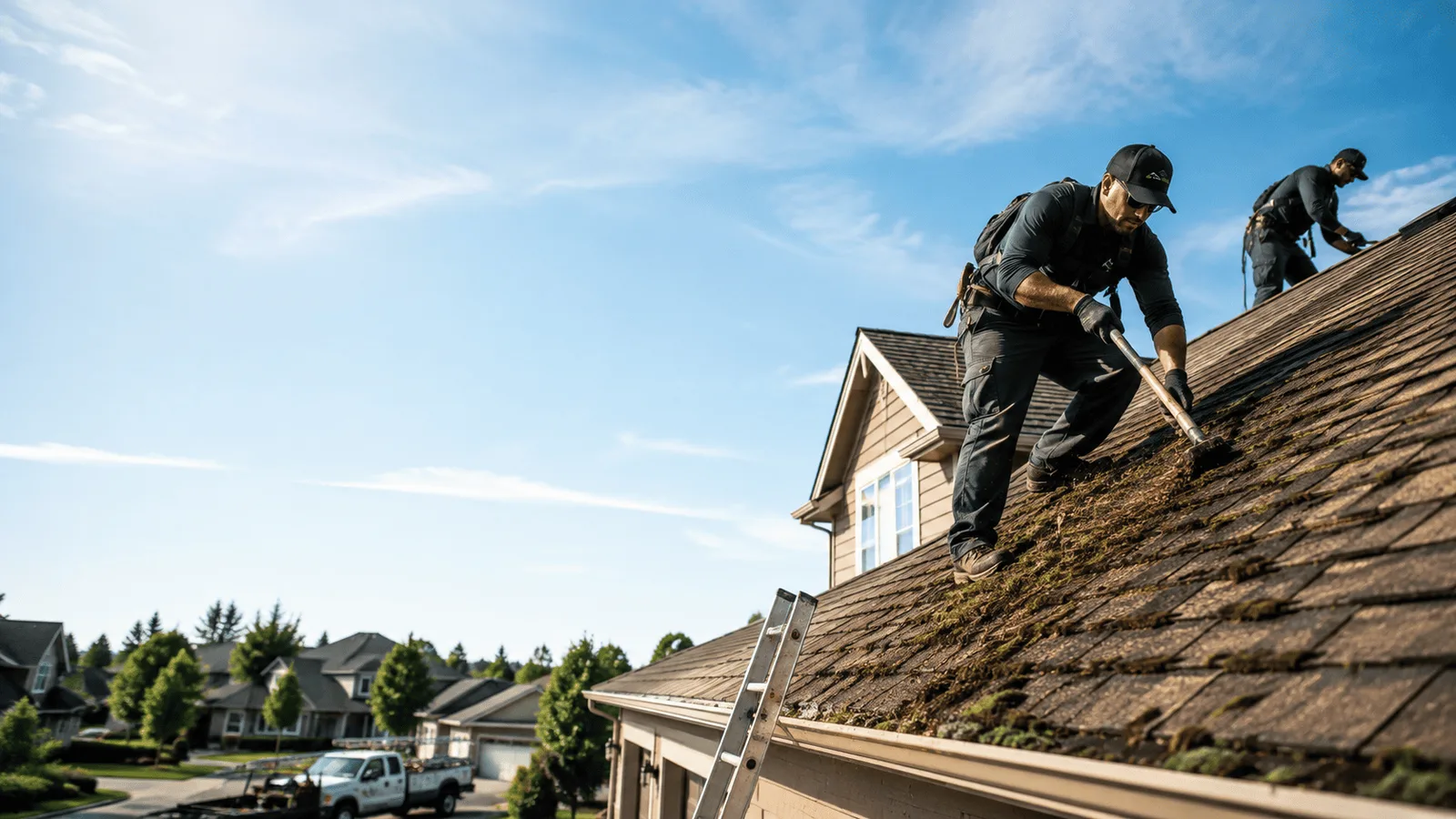 Roof Moss Removal in Pine Bluff, AR near me